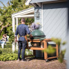 Керамічний гриль Big Green Egg XL у столі з акації фото_4 