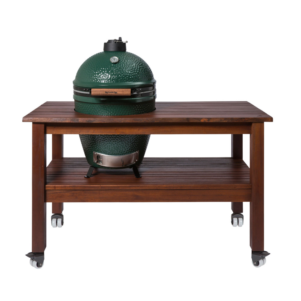 Длинный стол для Big Green Egg L (Махагон) Длинный стол для Big Green Egg L (Махагон)