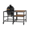 Гриль керамический Big Green Egg ONYX LARGE в столі фото_1 