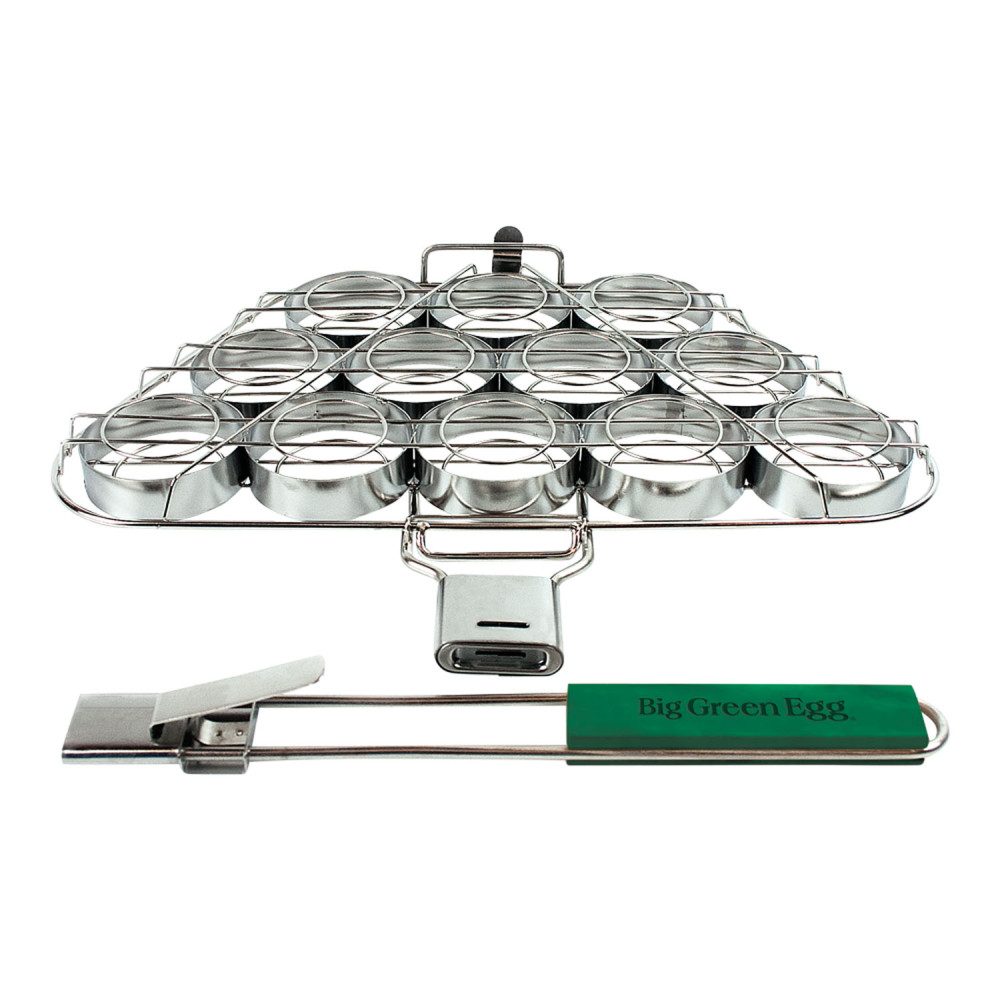 Напівкругла сітка Big Gren Egg для міні-бургерів Напівкругла сітка Big Gren Egg для міні-бургерів
