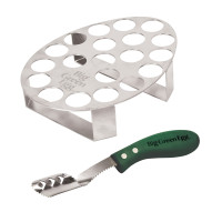 Подставка для 20 фаршированных перчиков с ножом