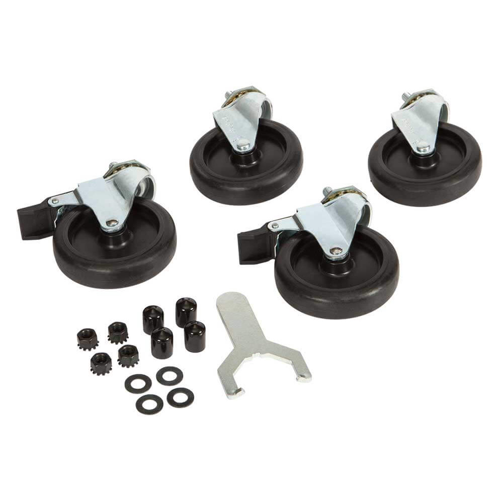 Набор из 4-х роликов для гнезда с 2-мя фиксаторами Big Green Egg XL L