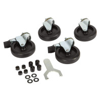 Набор из 4-х роликов для гнезда с 2-мя фиксаторами Big Green Egg XL L