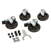 Набор из 4-х роликов для гнезда с 2-мя фиксаторами Big Green Egg M S