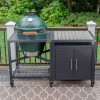 Гриль керамічний Big Green Egg L у столі з тумбою фото_2 