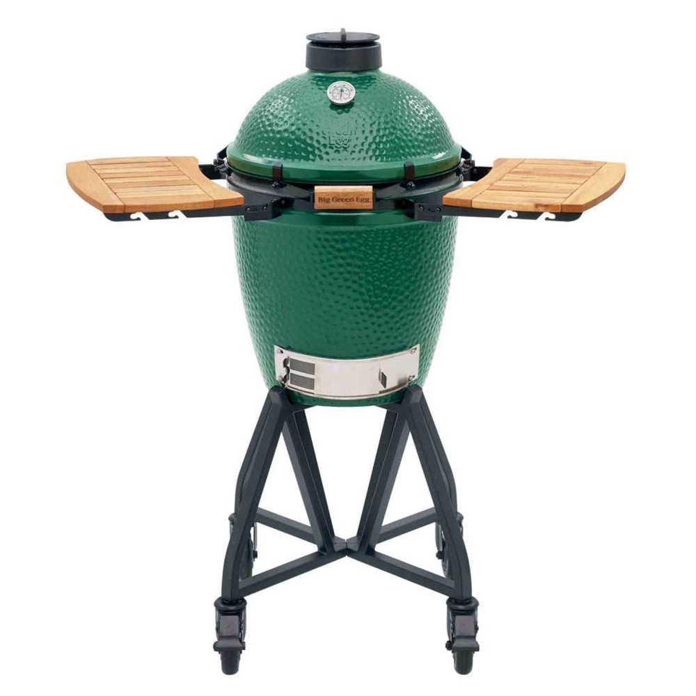 КОМПЛЕКТ Гриль Big Green Egg Medium у гнізді з бічними столиками