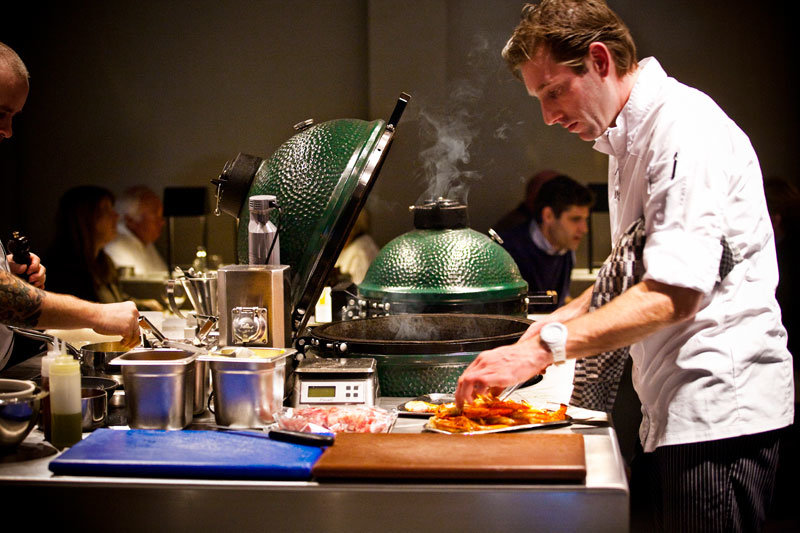 Big Green Egg в ресторанном